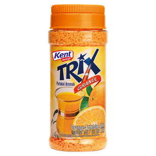 Trix Orange Flavoured Granul  200g (Glass jar)